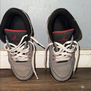 Nike Kids Sneakers Gray and Red